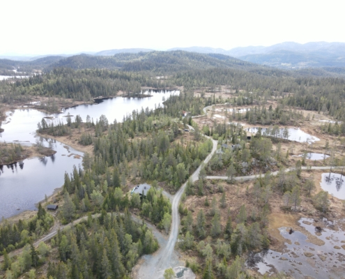 Buinstøyl hyttefelt mot sør